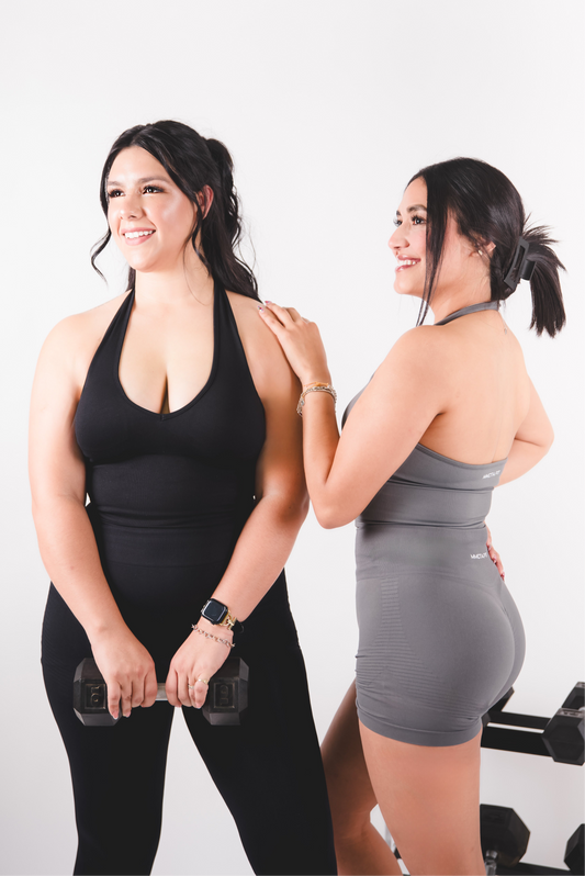Mamacita - Sculpt Halter Crop