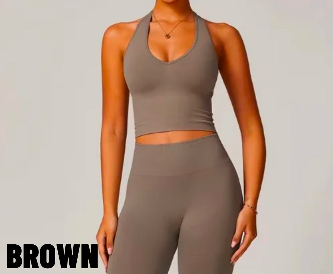 Mamacita - Sculpt Halter Crop